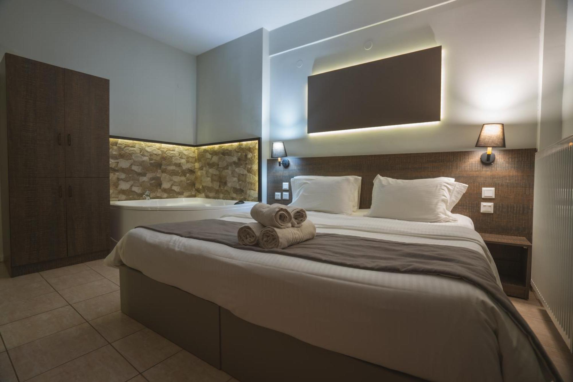 Alkyonis Hotel & Spa Káto Loutrákion Quarto foto