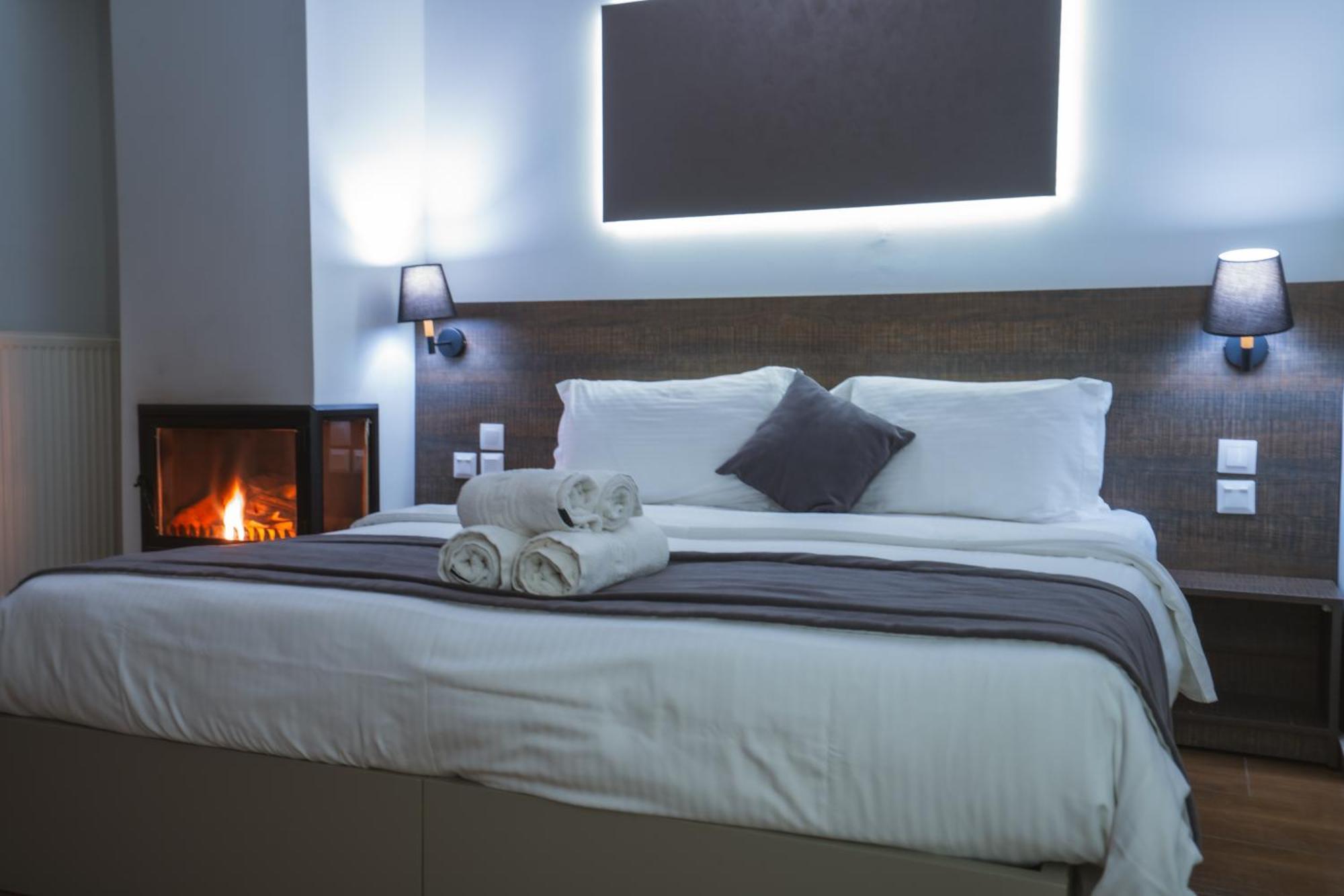 Alkyonis Hotel & Spa Káto Loutrákion Quarto foto