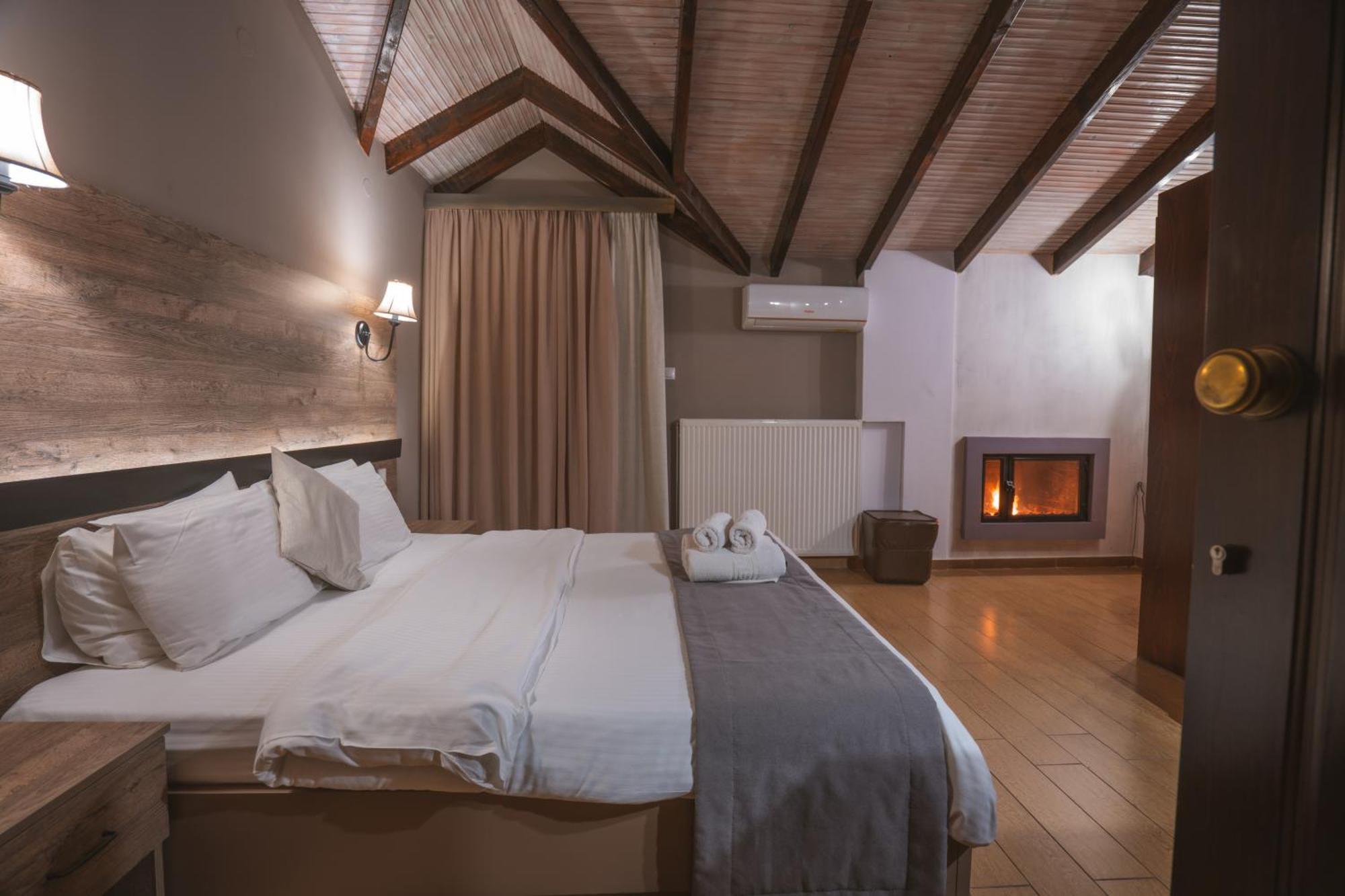 Alkyonis Hotel & Spa Káto Loutrákion Quarto foto