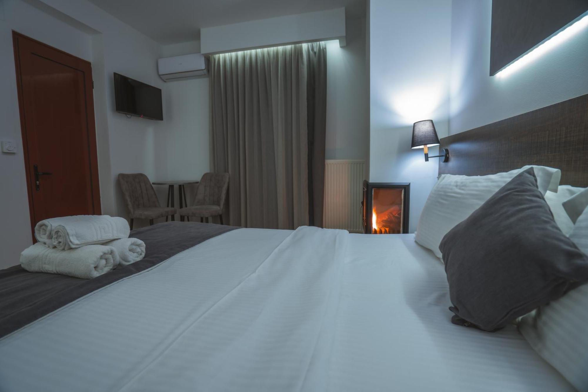 Alkyonis Hotel & Spa Káto Loutrákion Quarto foto