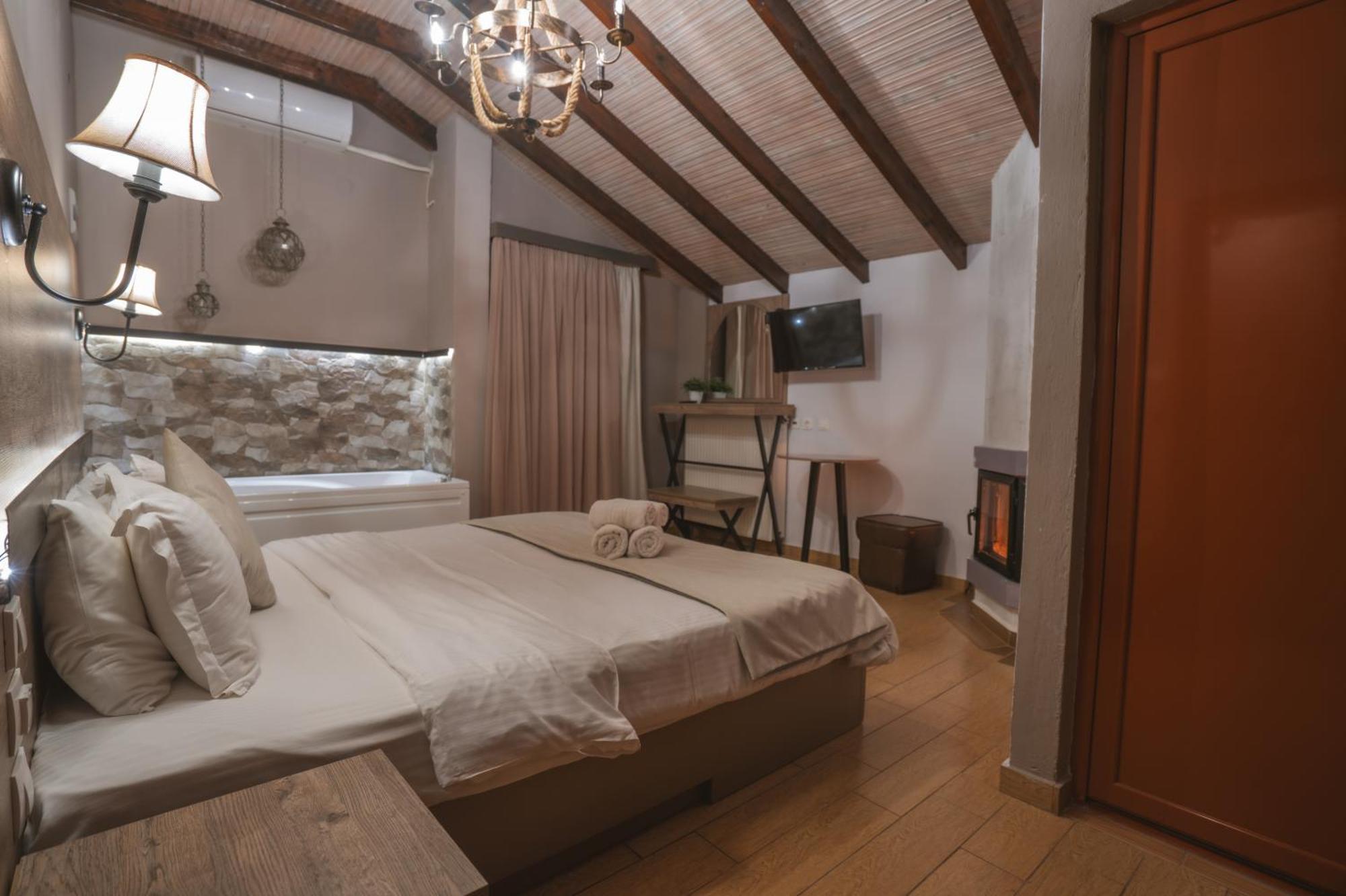 Alkyonis Hotel & Spa Káto Loutrákion Quarto foto