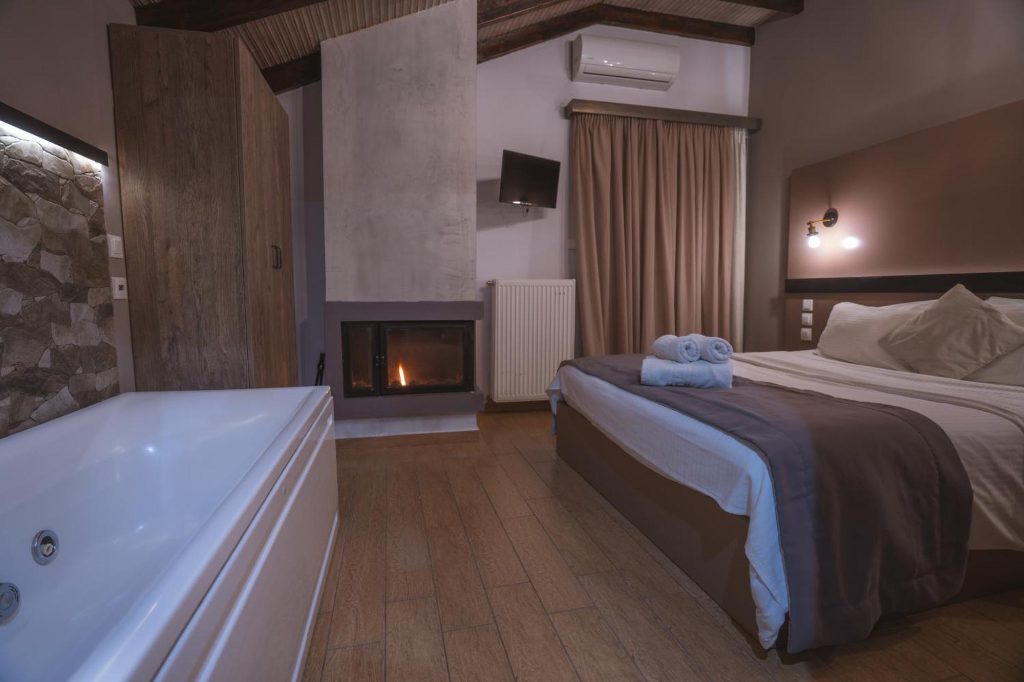 Alkyonis Hotel & Spa Káto Loutrákion Quarto foto