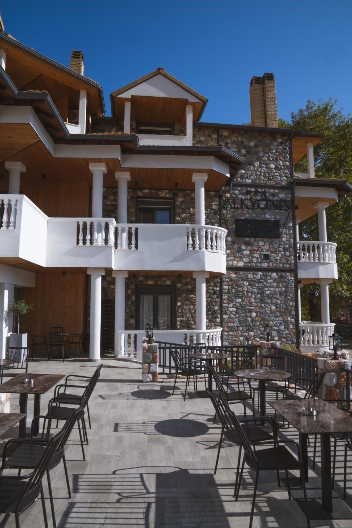 Alkyonis Hotel & Spa Káto Loutrákion Exterior foto